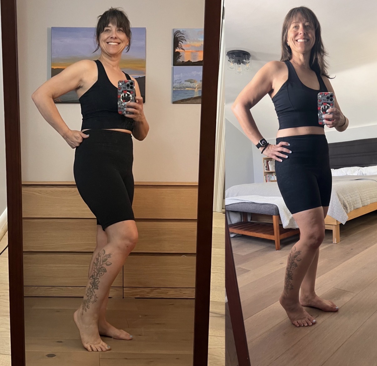 Client progress - lifestyle transformation
